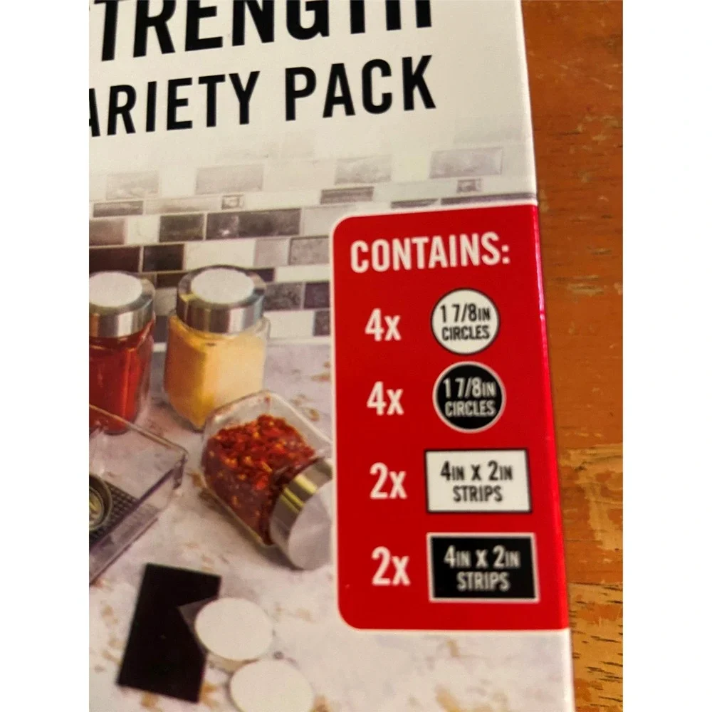 NIP VELCRO Brand Industrial Strength Variety Pack Peel & Stick Circles & Strips